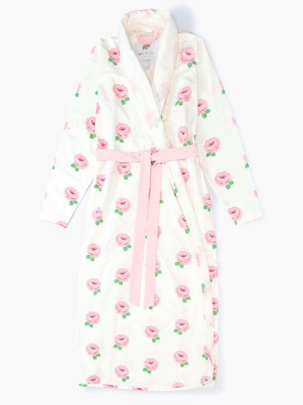 New Organic Cotton Rose Robe XS/S